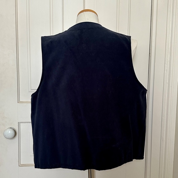 Filson VTG Men's Moleskin Vest, Navy, Unworn New, Size 46 - Picture 5 of 6